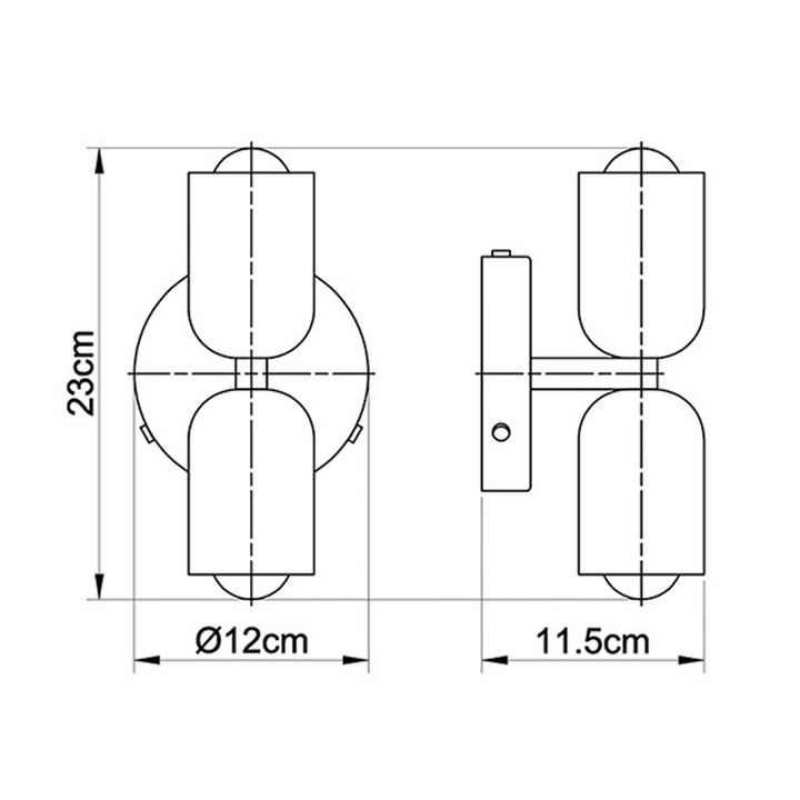 Acryl Wandlamp